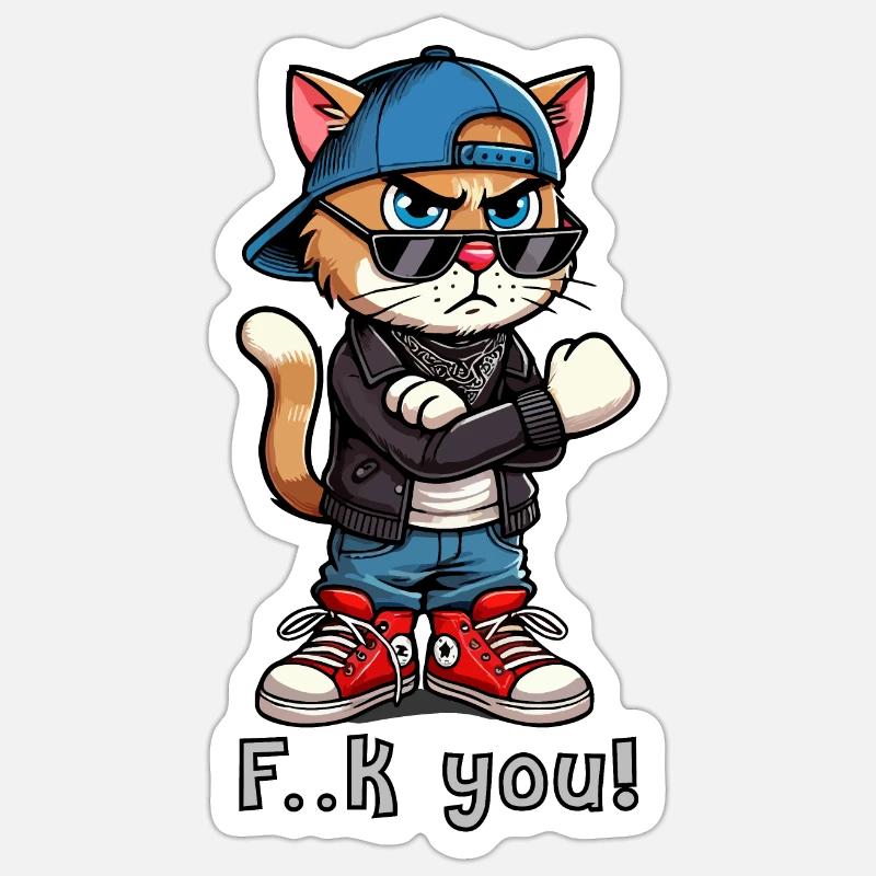 Sticker Größe S (10 x 10 cm) - 