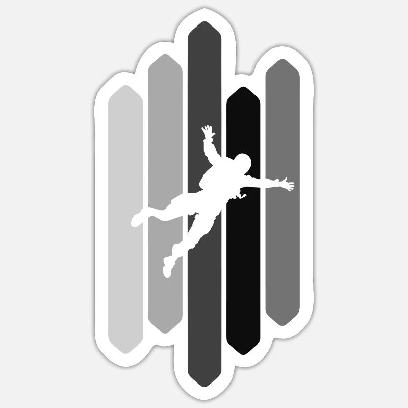 Skydive Adrenalin Sticker Größe S (10 x 10 cm)