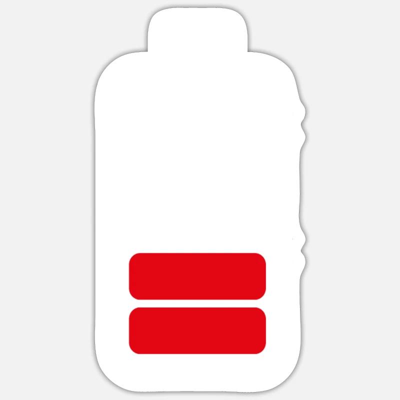 Battery - Indication of the battery Sticker size S (10 x 10 cm)