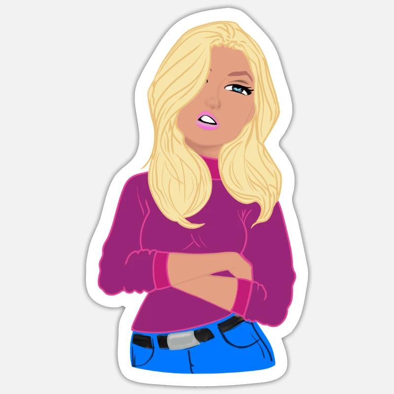 Sticker Größe S (10 x 10 cm) - 