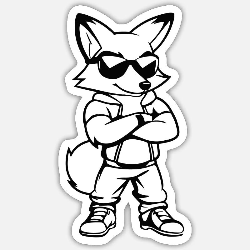 Sticker taille S (10 x 10 cm) -