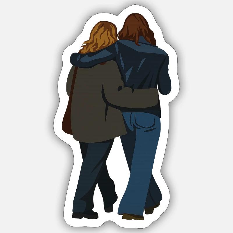 Freundschaft Sticker Größe S (10 x 10 cm)