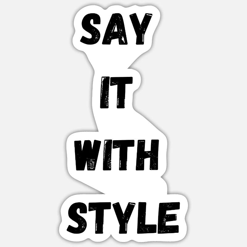 Abstract Geometric Wave Pattern Sticker size S (10 x 10 cm)