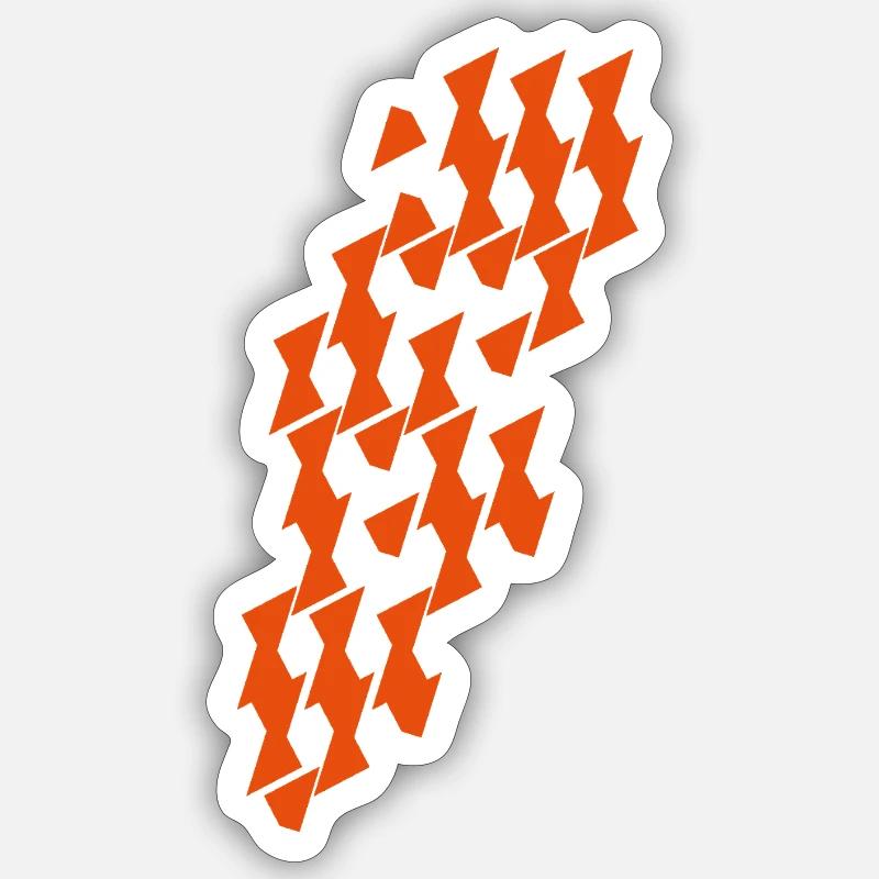 Modul_Muster in Combinatoria Sticker formato S (10 x 10 cm)