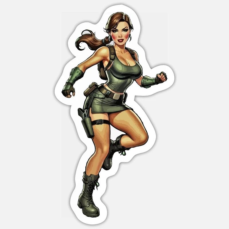 Sticker taille S (10 x 10 cm) - 