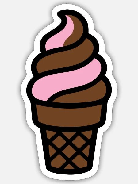 - Sticker size S (10 x 10 cm) - white matte