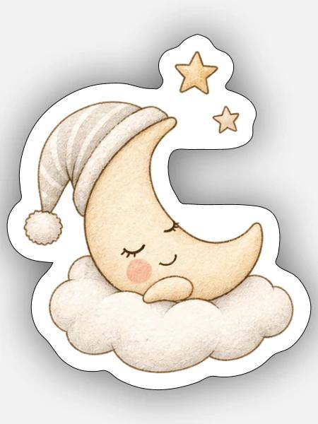 LITTLE ONE - Sticker Größe S (10 x 10 cm) - Mattweiß