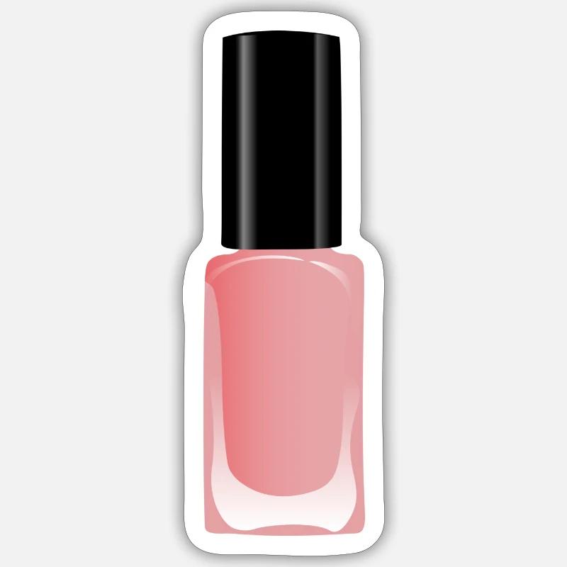 Nail polish nails paint gift gift idea Sticker size S (10 x 10 cm)