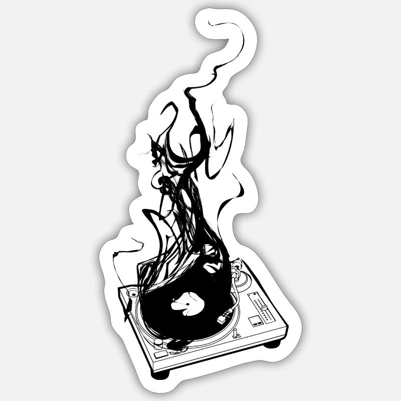 Scratch is massive/ Sticker taille S (10 x 10 cm)