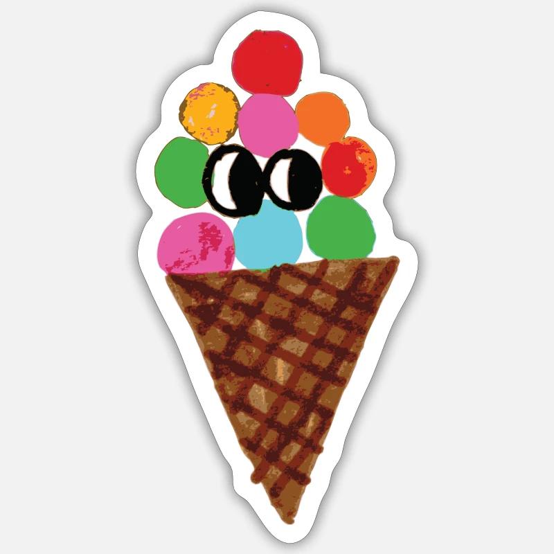 Sticker Größe S (10 x 10 cm) - 
