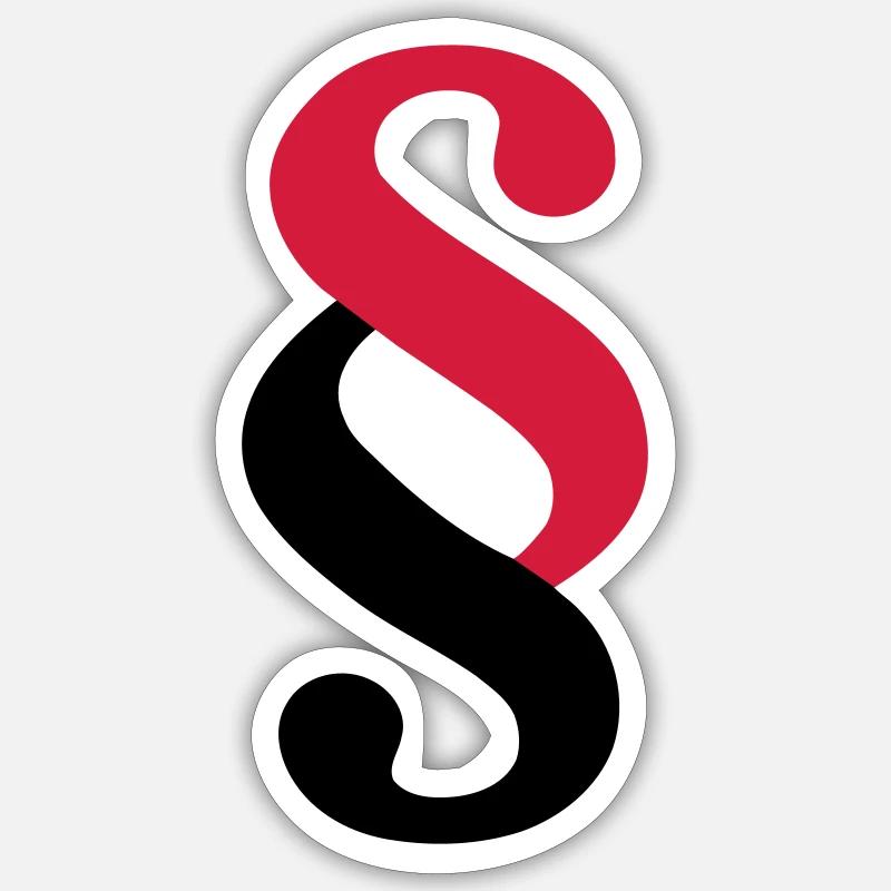 Paragraph Sticker size S (10 x 10 cm)