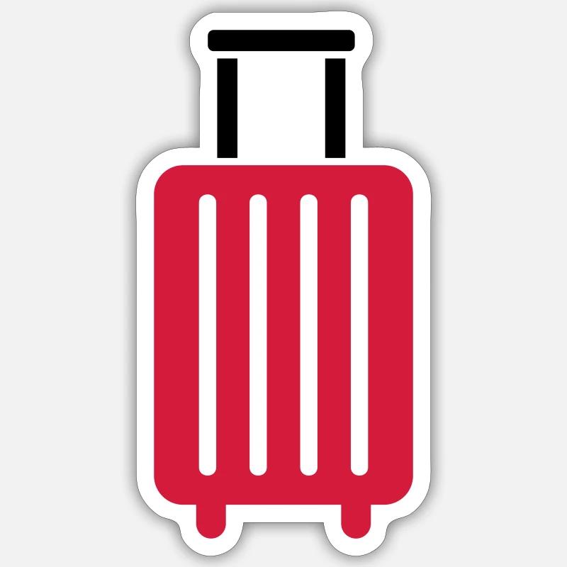 Koffer Sticker Größe S (10 x 10 cm)