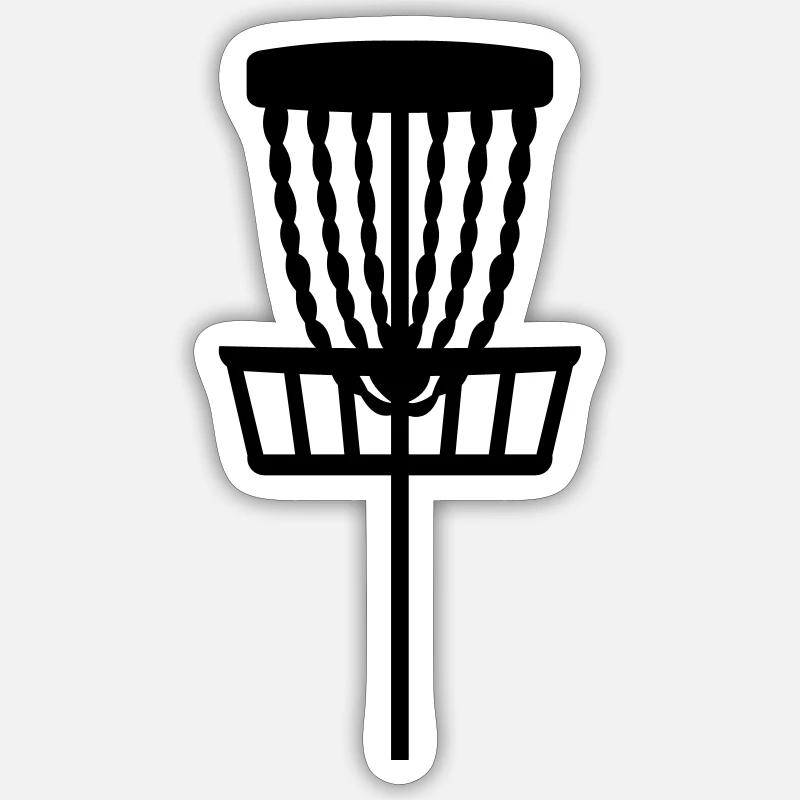 Disc golf Sticker Größe S (10 x 10 cm)