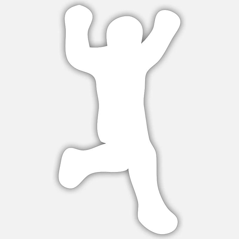 runner Sticker size S (10 x 10 cm)