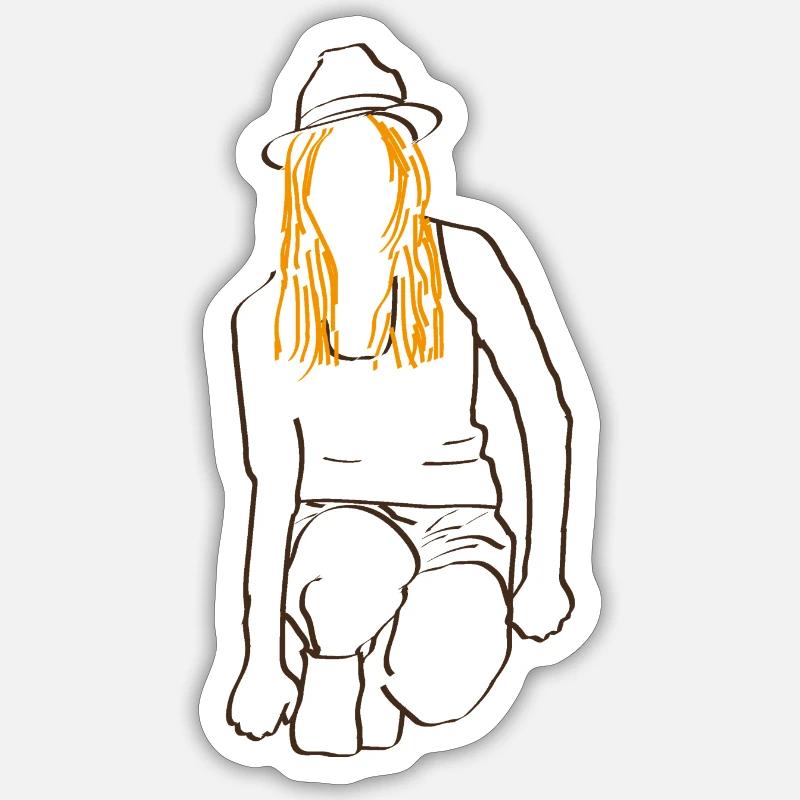 Sticker taille S (10 x 10 cm) - 