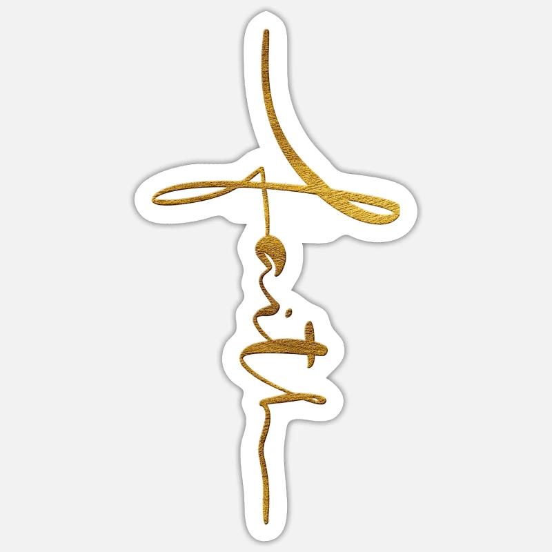 Sticker Größe S (10 x 10 cm) - 