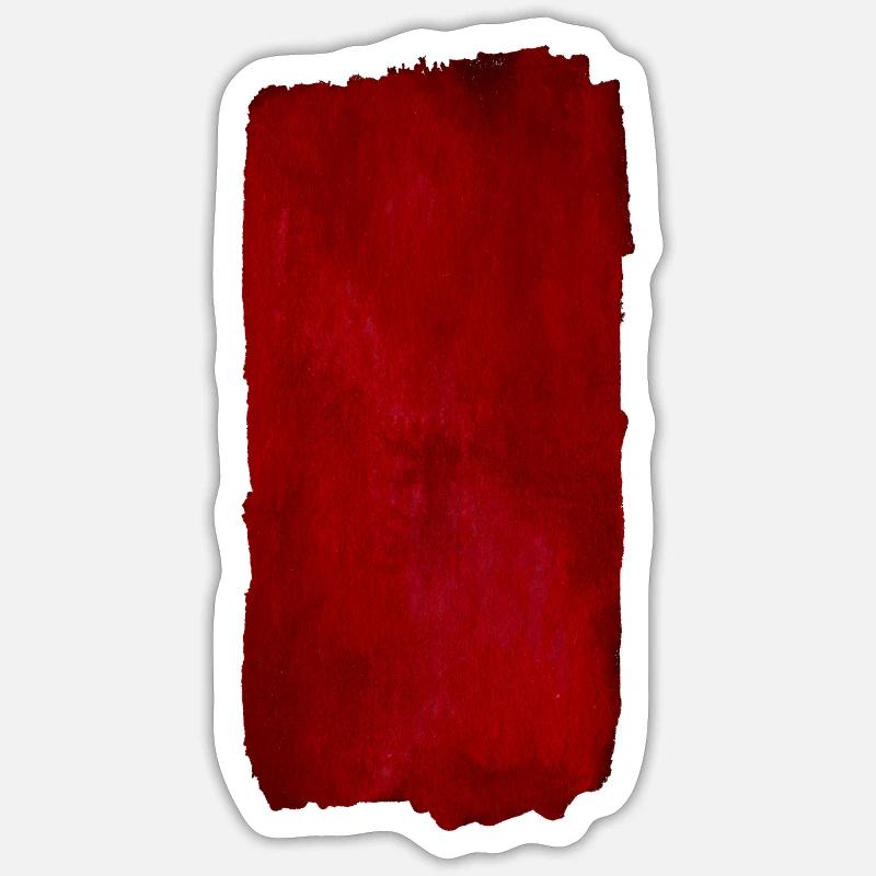 Surface rouge / arrière-plan - COULEUR Sticker taille S (10 x 10 cm)