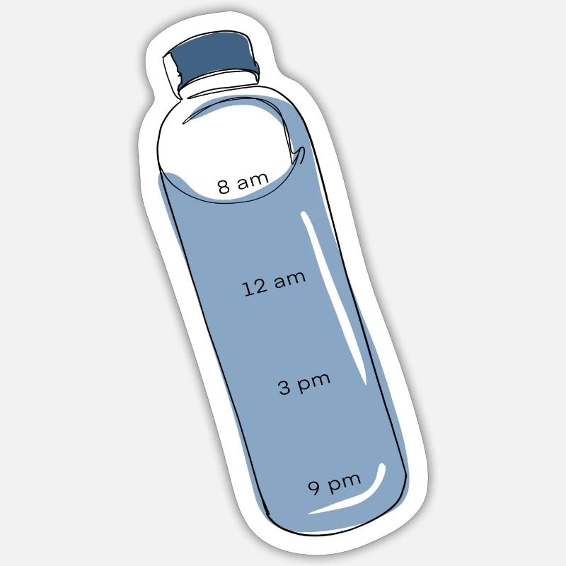 Drinking bottle symbol Sticker size S (10 x 10 cm)