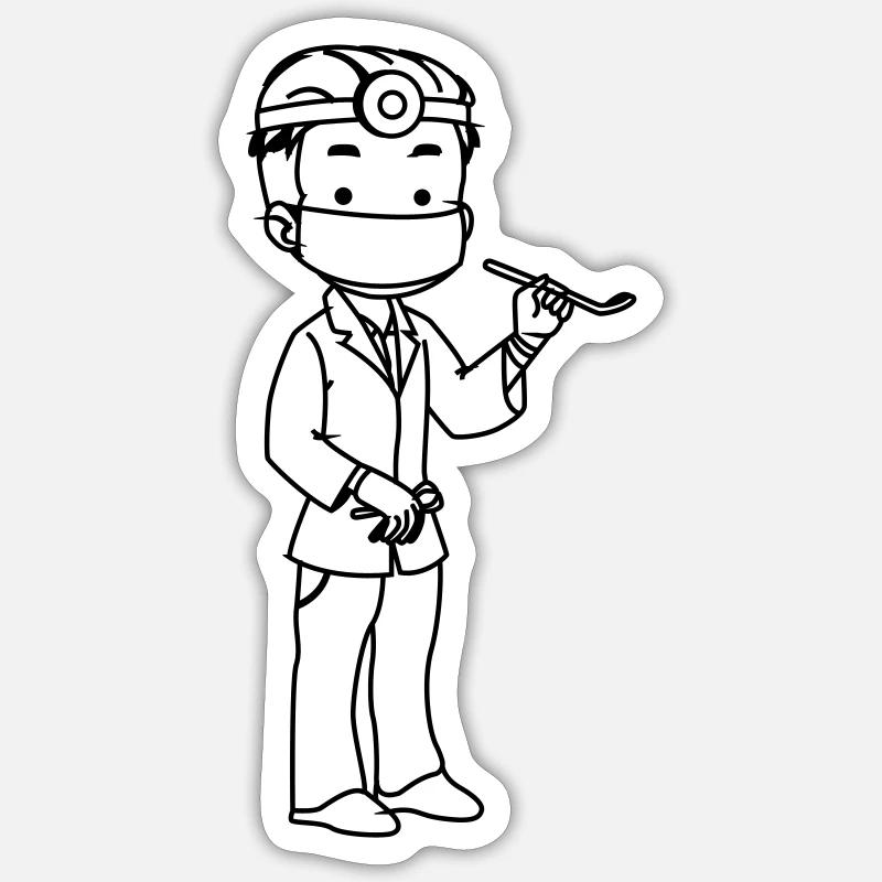 Sticker Größe S (10 x 10 cm) - 