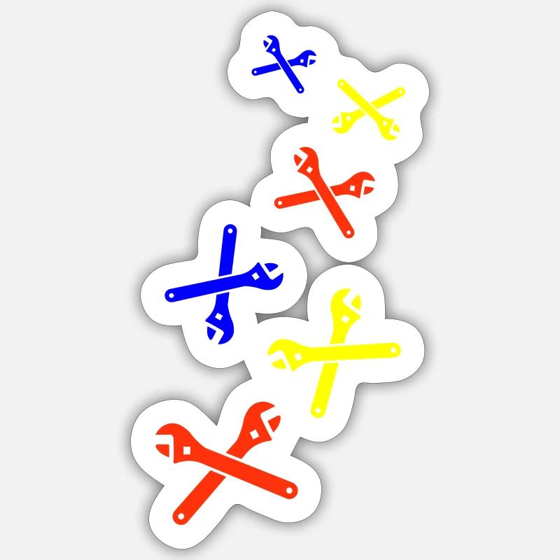 Sticker taille S (10 x 10 cm) - 