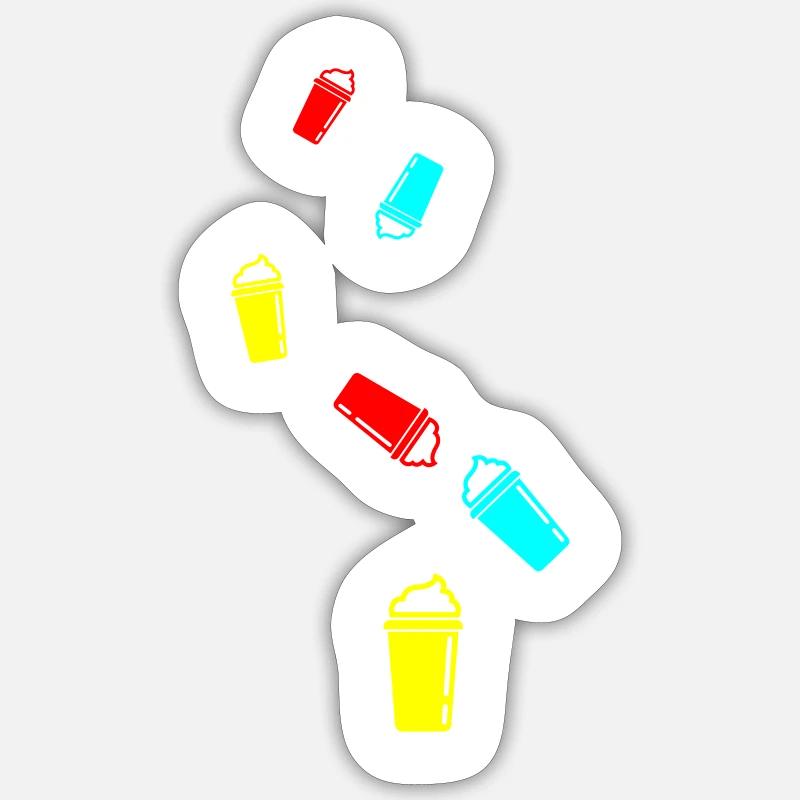 Sticker taille S (10 x 10 cm) - 