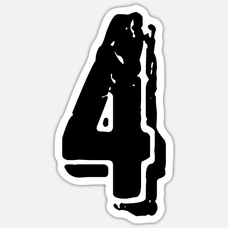 Sticker taille S (10 x 10 cm) - 