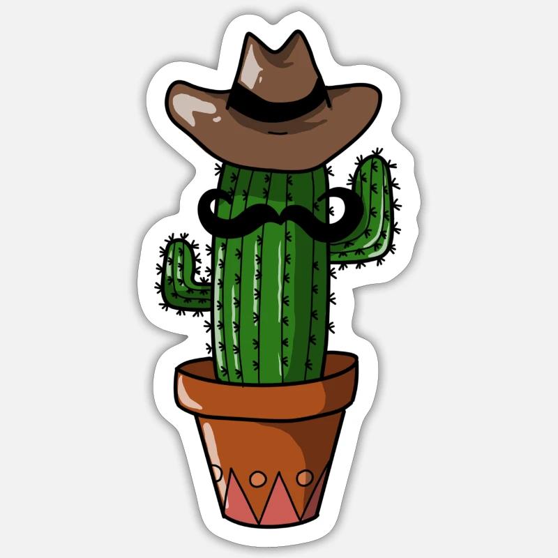 Pablo - Sticker Größe S (10 x 10 cm) - Mattweiß