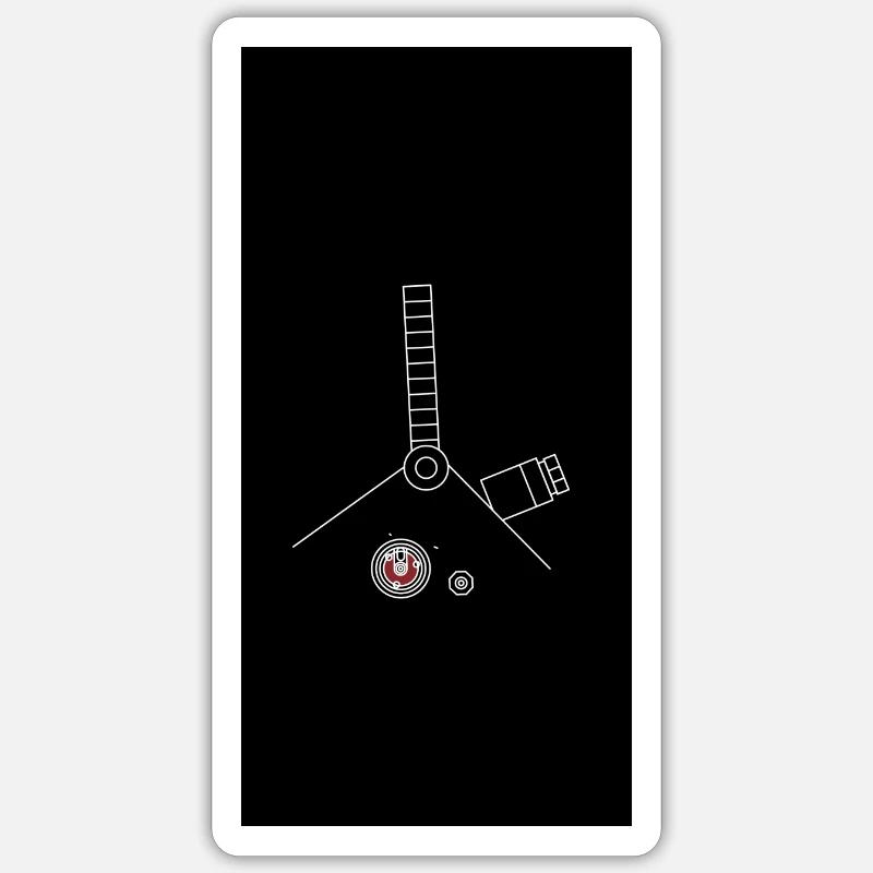 Sticker taille S (10 x 10 cm) - 