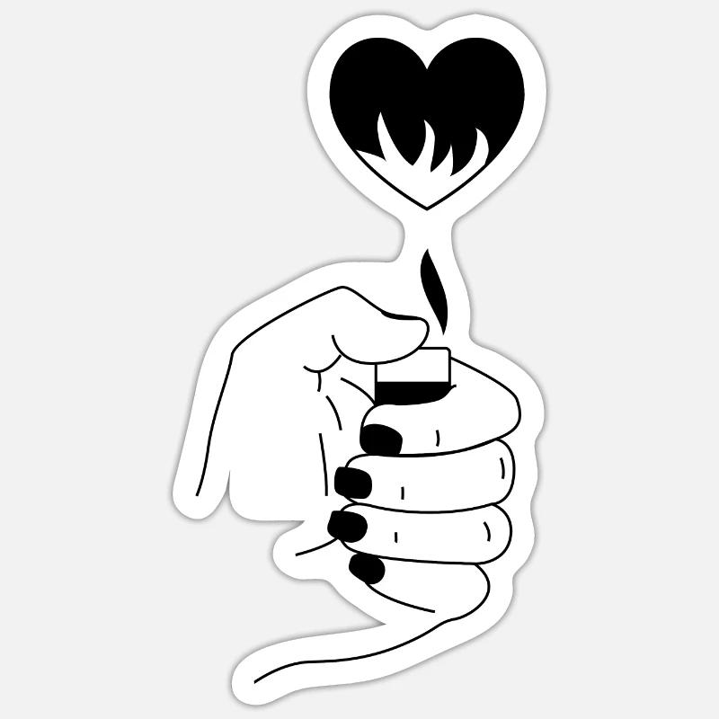 Sticker Größe S (10 x 10 cm) - 