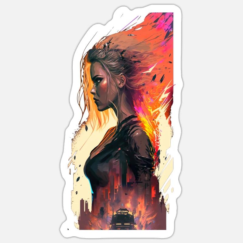 Sticker taille S (10 x 10 cm) - 