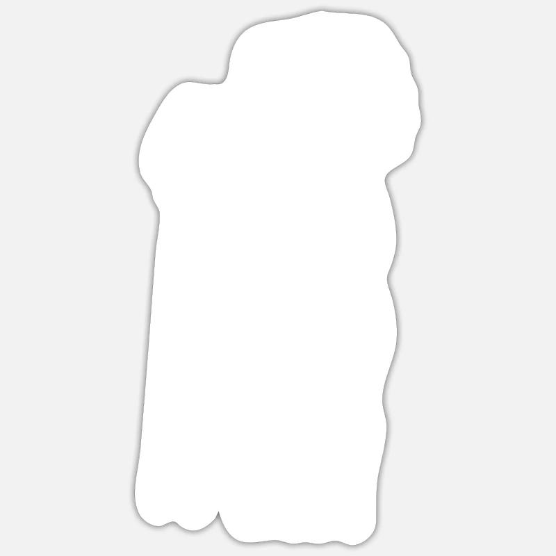 Chanteuse chanteuse Sticker taille S (10 x 10 cm)