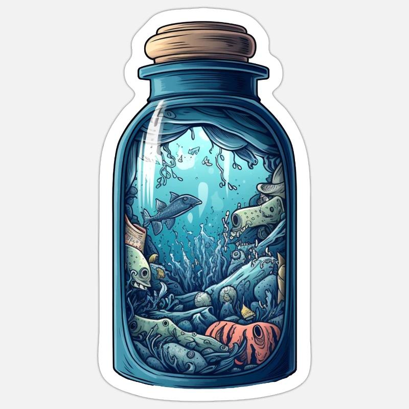 Sticker Größe S (10 x 10 cm) - 