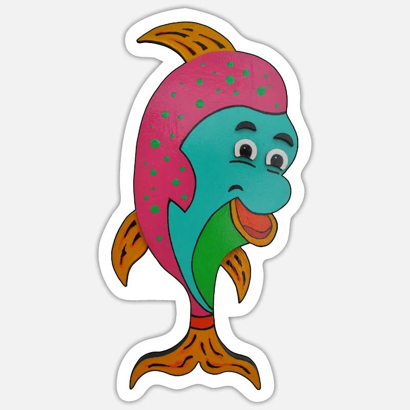 Nemo - Sticker size S (10 x 10 cm) - white matte