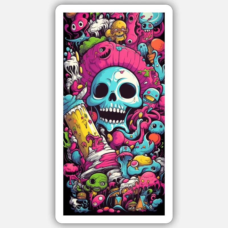 Sticker taille S (10 x 10 cm) - 