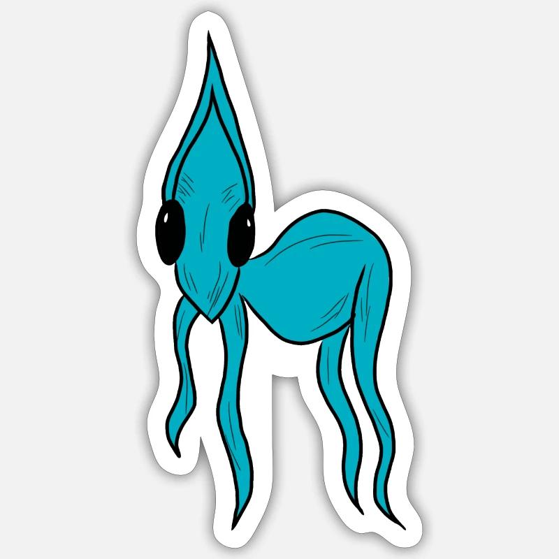 Bobbin - Sticker size S (10 x 10 cm) - white matte