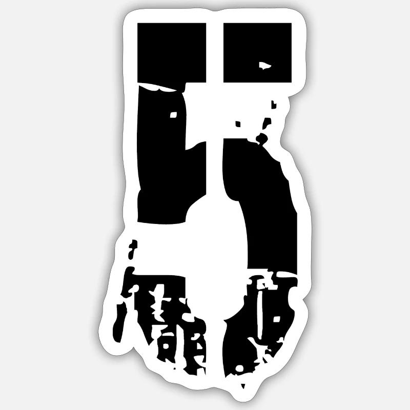 Sticker size S (10 x 10 cm) - 