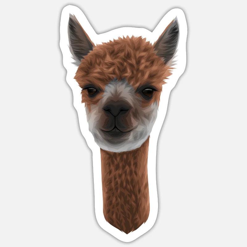Evy - Sticker Größe S (10 x 10 cm) - Mattweiß