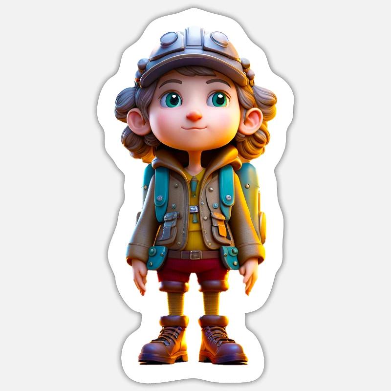 Sticker taille S (10 x 10 cm) - 