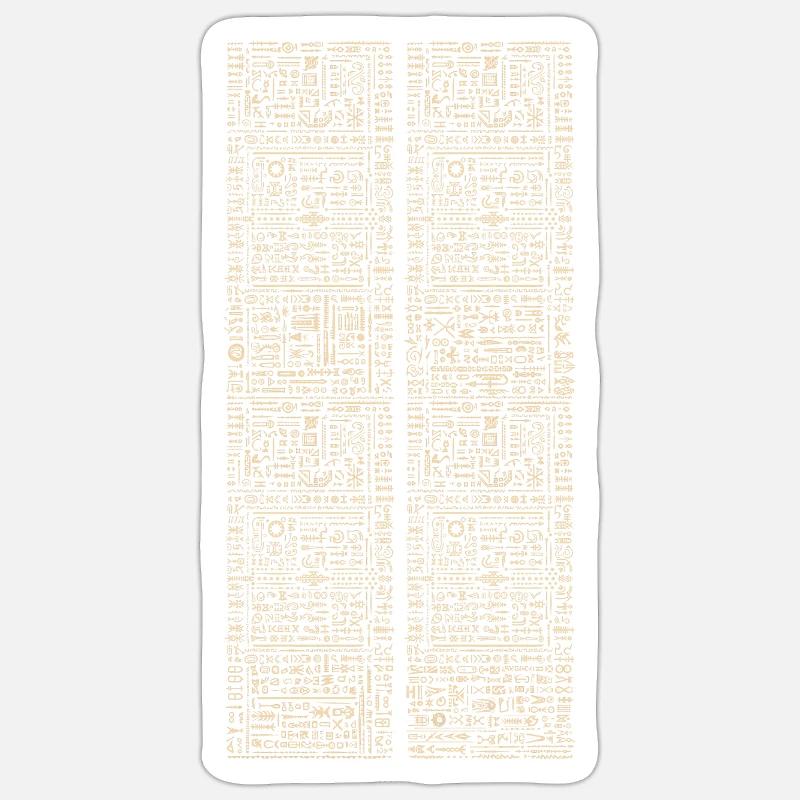 Ancient runes - Sticker size S (10 x 10 cm) - white matte
