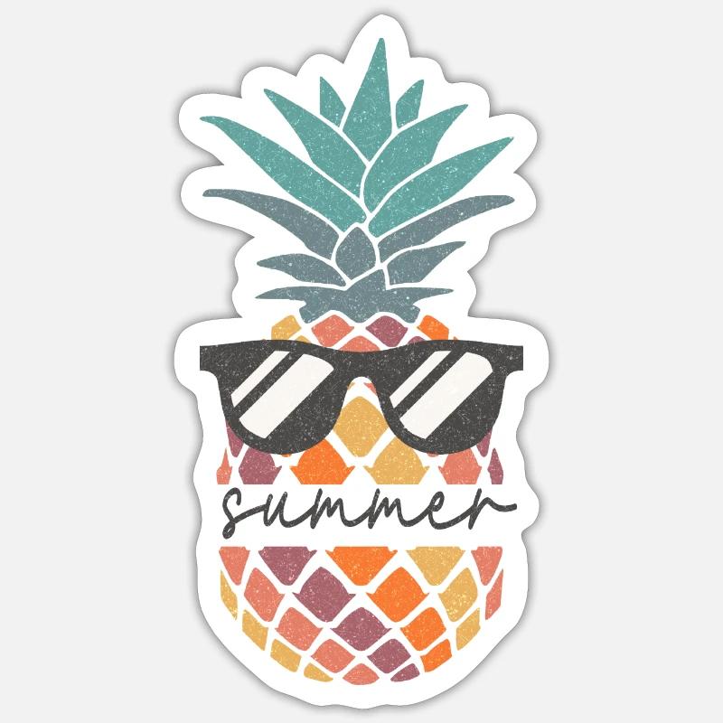 Summer - Sticker size S (10 x 10 cm) - white matte