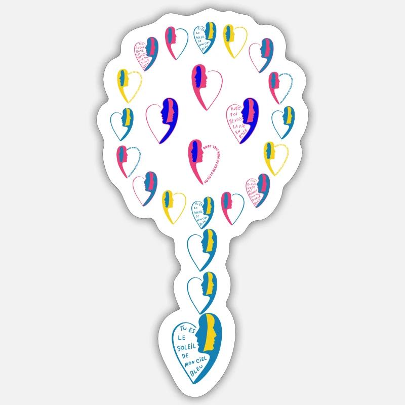 Sticker taille S (10 x 10 cm) - 