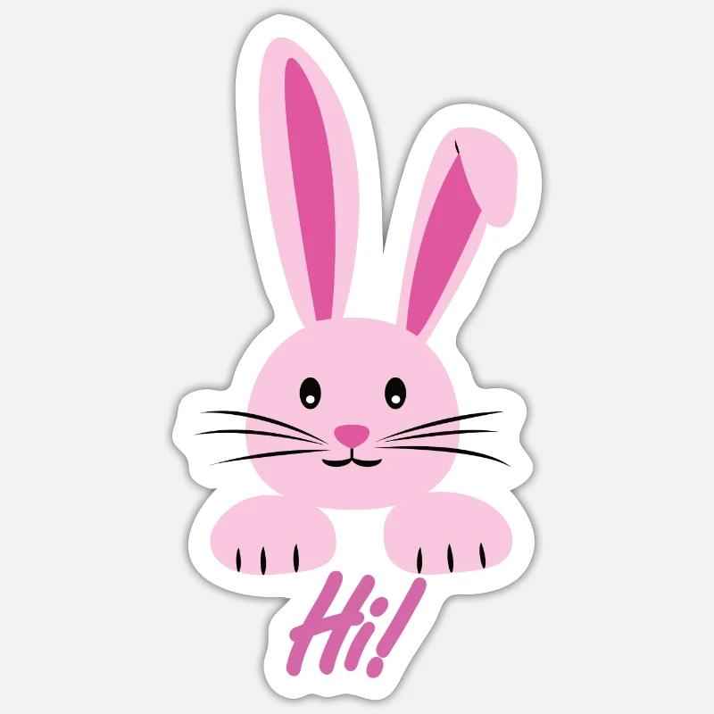 BUNNY Sticker size S (10 x 10 cm)
