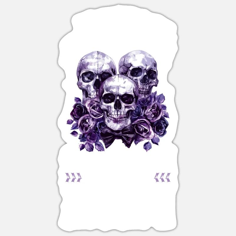 Junggesellenabschied Crew 2024 - Sticker Größe S (10 x 10 cm) - Mattweiß