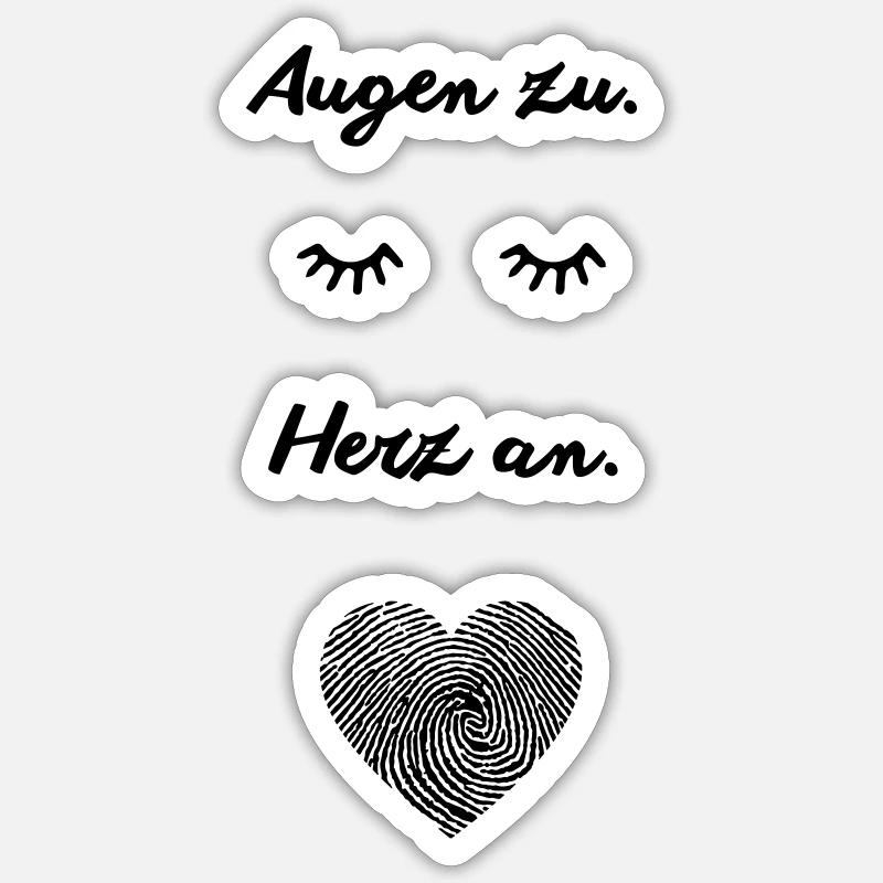 Sticker Größe S (10 x 10 cm) - 