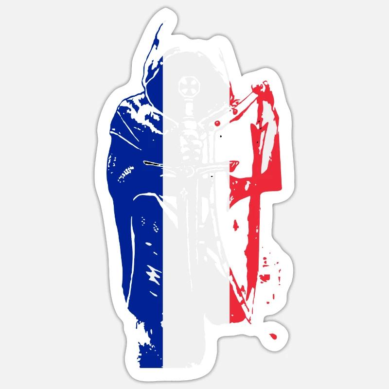 Knight Sticker size S (10 x 10 cm)