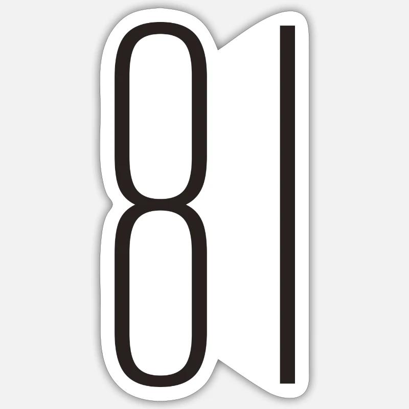 Sticker Größe S (10 x 10 cm) - 
