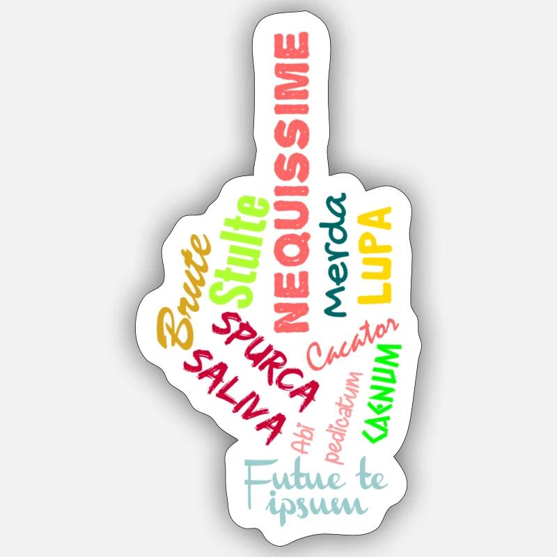 Sticker taille S (10 x 10 cm) - 