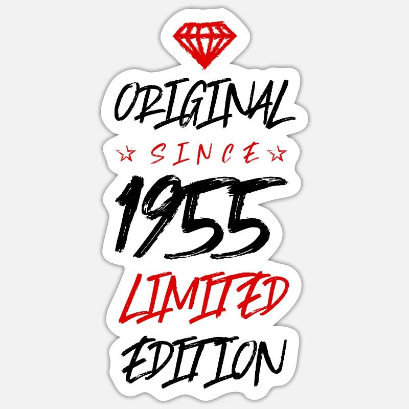1955 Édition limitée Sticker taille S (10 x 10 cm)