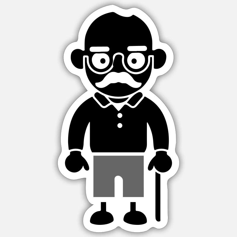 Sticker taille S (10 x 10 cm) - 