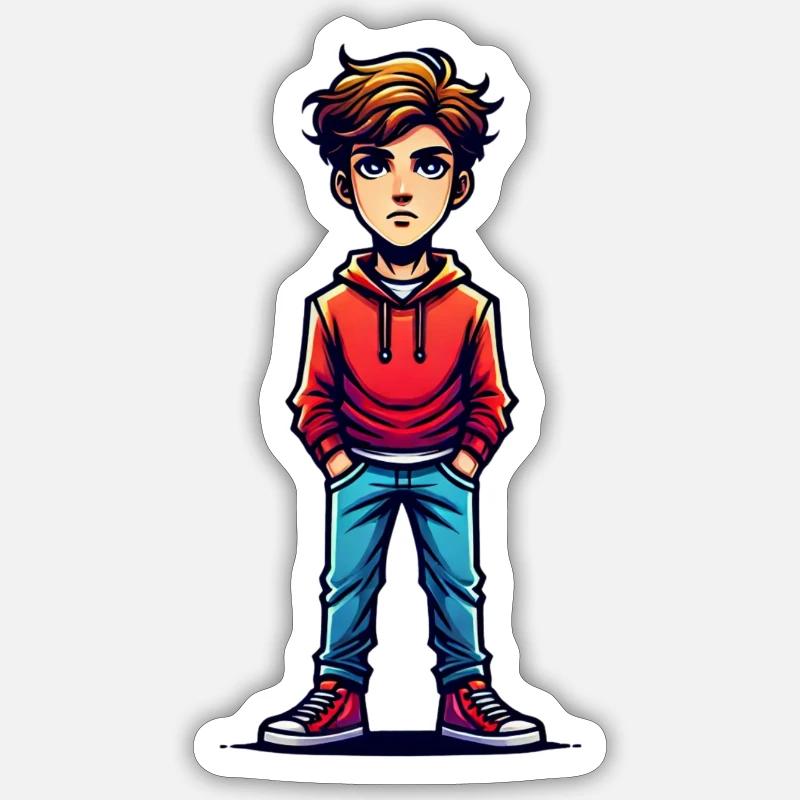 Sticker taille S (10 x 10 cm) - 